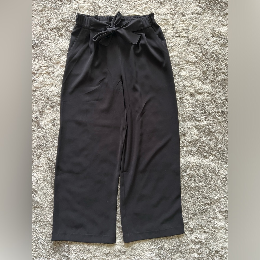 lululemon athletica Charcoal Wide Leg Pants